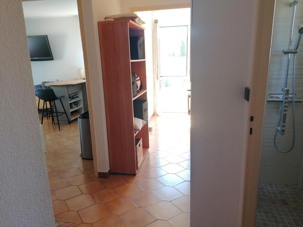 "Le Palmier Dore", Cosy T3 A 3 Minutes A Pied Des Plages, Parking Et Clim Sanary-sur-Mer Dış mekan fotoğraf
