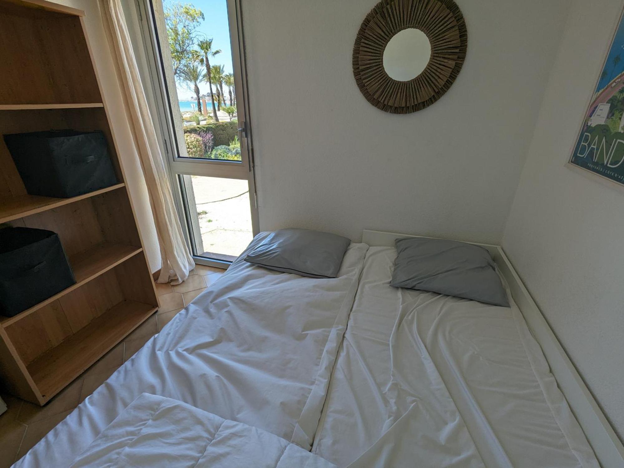 "Le Palmier Dore", Cosy T3 A 3 Minutes A Pied Des Plages, Parking Et Clim Sanary-sur-Mer Dış mekan fotoğraf